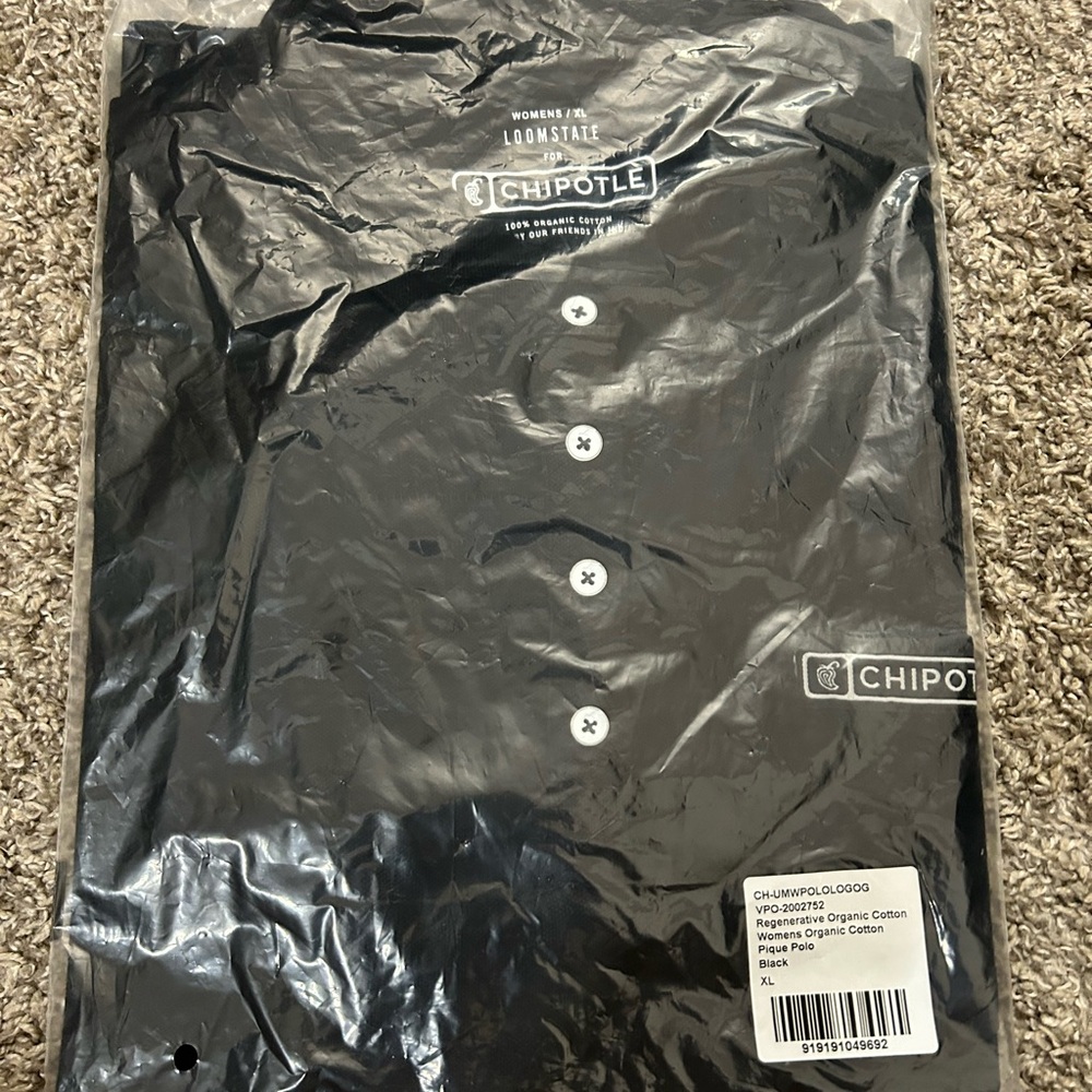 Women's Black Button Down Shirt